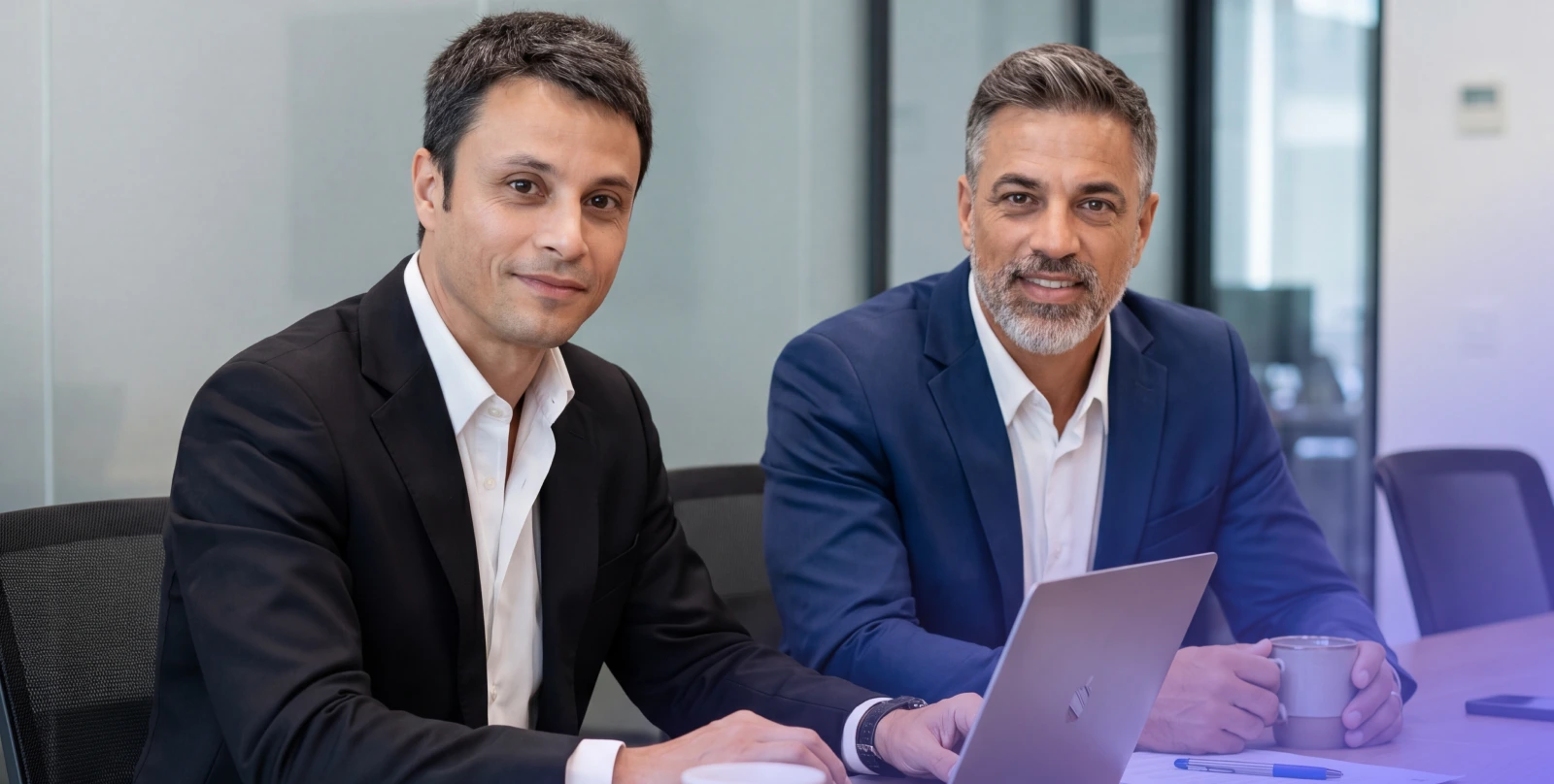 Rafael Melo (Crypto.com CFO & Co-Founder) & Steve Jackson (ManiaPlay Founder), May 2018